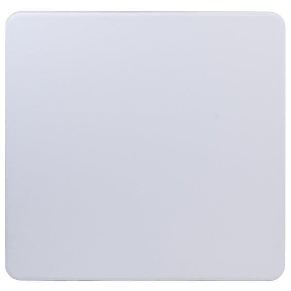 English Elm Commercial Grade 2.81-Foot Square Plastic Folding Table