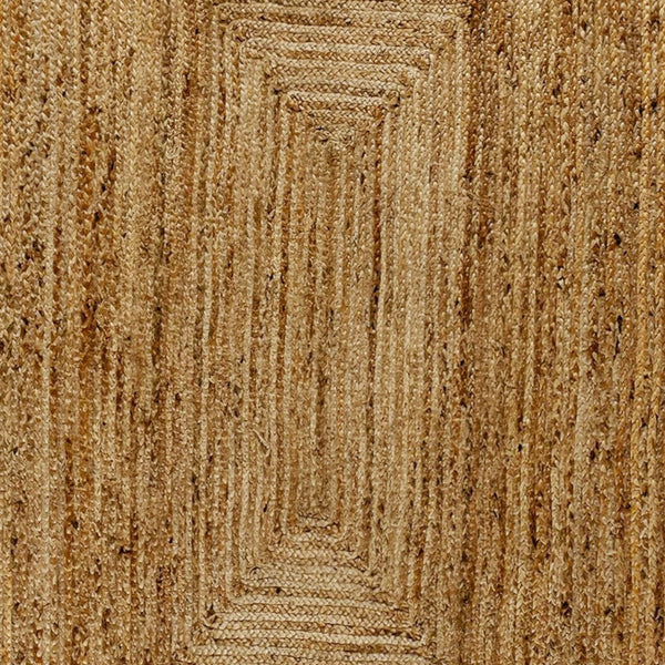 English Elm Natural Fiber Area Rug 8' x 10' - Braided Indoor Rug - Natural Area Rugs