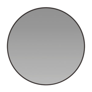 English Elm 36" Round Metal Framed Wall Mirror - Large Accent Mirror for Bathroom, Vanity, Entryway, Dining Room, & Living Room