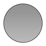 English Elm 36" Round Metal Framed Wall Mirror - Large Accent Mirror for Bathroom, Vanity, Entryway, Dining Room, & Living Room