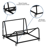 English Elm Commercial Grade Sled Base Stack Chair Dolly