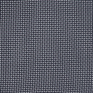 English Elm Commercial Grade Indoor/Outdoor Commercial French Bistro 31.5" Table, Textilene, Glass Top with 2 Stack Chairs - Natural Frame