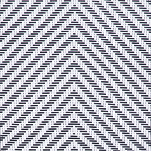 English Elm Commercial Grade Indoor/Outdoor Commercial French Bistro 31.5" Table, /White Textilene, Glass Top with 2 Stack Chairs - Light Natural