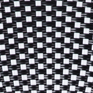 English Elm Commercial Grade Stackable Indoor/Outdoor French Bistro 26" High Counter Height Stool, Commercial Grade, /White and Bamboo Finish