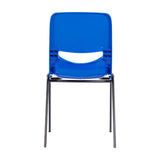 English Elm Commercial Grade Heavy-Duty Flex Comfort Classroom Stack Chair with Powder-Coated Frame and Ergonomic Back and Seat