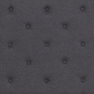 English Elm Full Size Tufted Upholstered Platform Bed in Fabric with 10 Inch CertiPUR-US Certified Pocket Spring Mattress