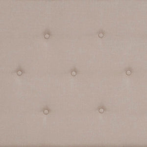 English Elm Full Size Tufted Upholstered Platform Bed in Fabric with 10 Inch CertiPUR-US Certified Pocket Spring Mattress