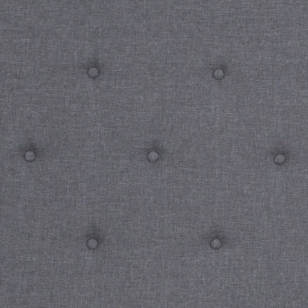 English Elm Full Size Tufted Upholstered Platform Bed in Fabric with 10 Inch CertiPUR-US Certified Pocket Spring Mattress