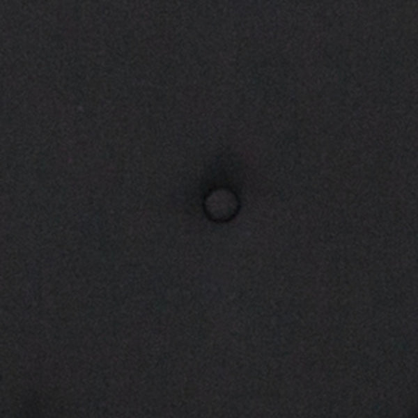 English Elm Twin Size Tufted Upholstered Platform Bed in Fabric with Memory Foam Mattress