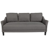 English Elm Upholstered Sofa