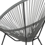 English Elm Valencia Oval Comfort Series Take Ten Papasan Lounge Chair