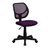 English Elm Commercial Grade Low Back Mesh Swivel Task Office Chair