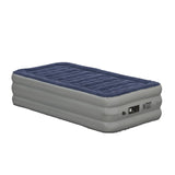 English Elm 18 inch Air Mattress with ETL Certified Internal Electric Pump and Carrying Case - Twin