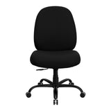 English Elm Commercial Grade Series Big & Tall 400 lb. Rated Fabric Executive Swivel Ergonomic Office Chair with Adjustable Back