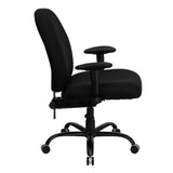 English Elm Commercial Grade Series Big & Tall 400 lb. Rated Fabric Executive Ergonomic Office Chair with Adjustable Back and Arms