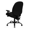 English Elm Commercial Grade Series Big & Tall 400 lb. Rated Fabric Executive Ergonomic Office Chair with Adjustable Back and Arms