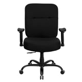 English Elm Commercial Grade Series Big & Tall 400 lb. Rated Rectangular Back Ergonomic Office Chair with Arms