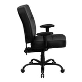 English Elm Commercial Grade Series Big & Tall 400 lb. Rated Executive Ergonomic Office Chair with Adjustable Arms