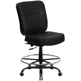 Big & Tall Ergonomic Drafting Chair, 400 lb. Weight Capacity