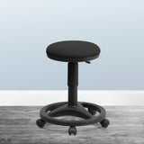 Commercial Grade Ergonomic Stool with Foot Ring