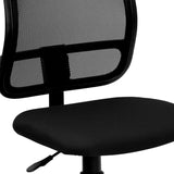 English Elm Commercial Grade Mid-Back Mesh Swivel Task Office Chair