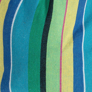 English Elm 2 Person Hammock with Stand and Premium Carry Bag, Cotton Hammock with Space Saving Steel Stand, 450 LBS. Static Weight Capacity,