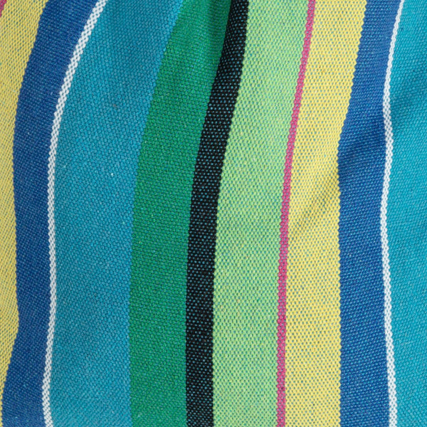 English Elm 2 Person Hammock with Stand and Premium Carry Bag, Cotton Hammock with Space Saving Steel Stand, 450 LBS. Static Weight Capacity,