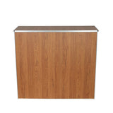 English Elm Commercial Grade 4' Laminate Foldable Bar - Portable Event Bar