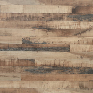 English Elm Commercial Grade 4' Wood Plank Laminate Foldable Bar - Portable Event Bar