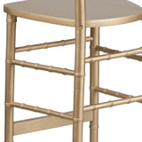 English Elm Commercial Grade Series Wood Chiavari Barstool