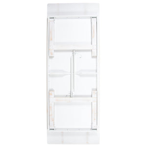 English Elm Commercial Grade Series 9' x 40" Rectangular Solid Pine Folding Farm Table