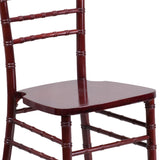 English Elm Commercial Grade Series Wood Chiavari Chair