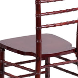 English Elm Commercial Grade Series Wood Chiavari Chair