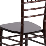 English Elm Commercial Grade Series Wood Chiavari Chair