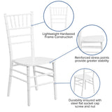 English Elm Commercial Grade Series Wood Chiavari Chair