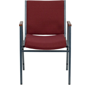 English Elm Commercial Grade Series Heavy Duty Stack Chair with Arms