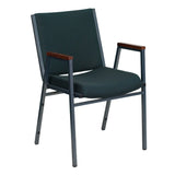 English Elm Commercial Grade Series Heavy Duty Stack Chair with Arms