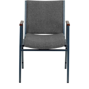English Elm Commercial Grade Series Heavy Duty Stack Chair with Arms