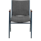 English Elm Commercial Grade Series Heavy Duty Stack Chair with Arms