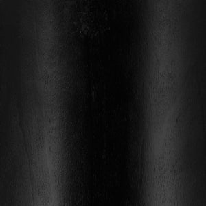 English Elm Commercial Grade Commercial Grade Solid Wood Dining Chair with Curved Oval Backrest