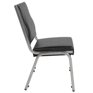 English Elm Commercial Grade Series 1000 lb. Rated Antimicrobial Vinyl Bariatric Medical Reception Chair