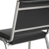 English Elm Commercial Grade Series 1000 lb. Rated Antimicrobial Vinyl Bariatric Medical Reception Chair