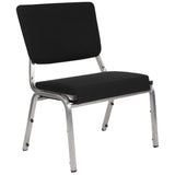 English Elm Commercial Grade Series 1000 lb. Rated Antimicrobial Fabric Bariatric Medical Reception Chair with 3/4 Panel Back