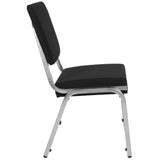 English Elm Commercial Grade Series 1000 lb. Rated Antimicrobial Fabric Bariatric Medical Reception Chair with 3/4 Panel Back