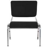 English Elm Commercial Grade Series 1000 lb. Rated Antimicrobial Fabric Bariatric Medical Reception Chair with 3/4 Panel Back