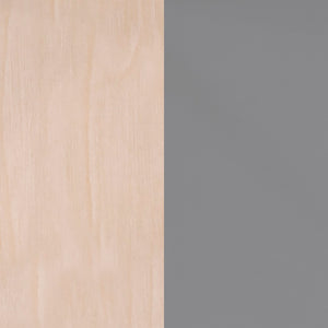 English Elm Commercial Grade Commercial Barstool with 500 LB. Capacity Black Steel Frame, Natural Birch Finish Wooden Boomerang Back, and Vinyl Seat