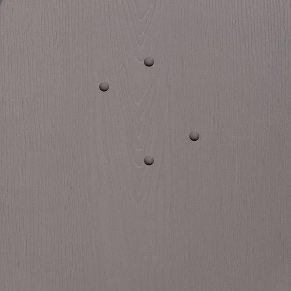 English Elm Commercial Grade 30'' High Clear Coated Indoor Barstool with Back and Poly Resin Wood Seat