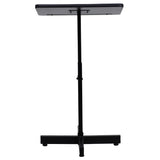 English Elm Commercial Grade Adjustable Height Metal Lectern