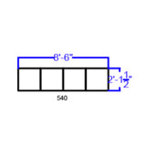 English Elm Commercial Grade Series LeatherSoft Reception Configuration, 4 Pieces