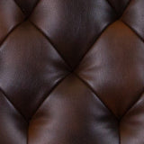 English Elm Commercial Grade Series LeatherSoft Tufted Lounge Chair